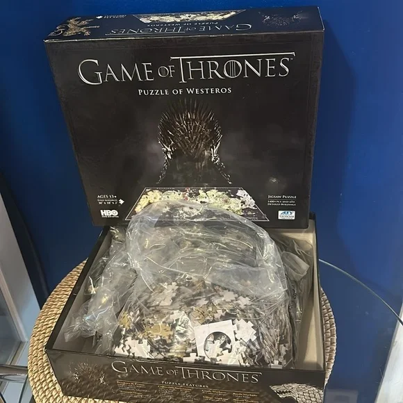 Game of Thrones Puzzle of Westeros Jigsaw 1400+ Pieces 4D Cityscape - Picture 4 of 5